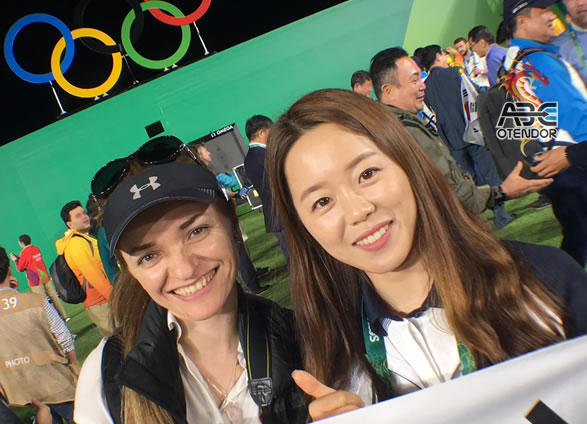Nuestra Psicologa Deportiva con Chang Hye Jin Campeona Olímpica Rio 2016