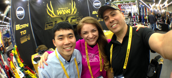 Hyun Suk Edward Jung de Win & Win con Jose MAria Vildoza y Fatima del Valle Maturo, USA